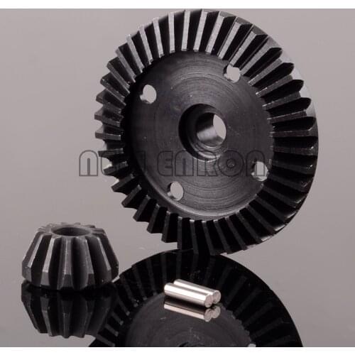 #101215 101216 Steel 13T & 40T Differential Bevel Gear For RC HPI Racing 1/10 WR8 3.0 Flux Ken Block Bullet ST MT 3.0 Savage XS