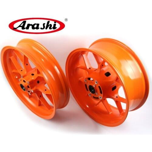 Arashi Respol Orange CBR1000RR 2008 - 2016 Front Rear Wheel Rim Rims For Honda CBR 1000 RR 1000RR 2009 2010 2011 2012 2013 2014