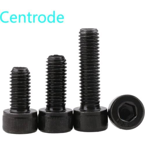 DIN912 12.9-stage alloy steel cup head hexagonal screw elongated cylinder head hexagonal bolt M4M5M6 2Pcs