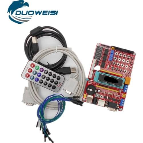 Sided board universal board PIC18F4520 development board PIC learning board experimental boardboard PIC18F4520 main chips