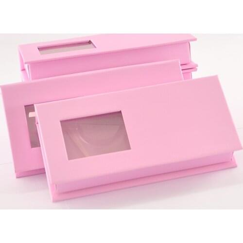 Wholesale False Eyelashes Box Package Lash Packaging Custom Faux Cils 25mm Mink Eyelashes Magnetic Eyelash Packaging Case Vendor
