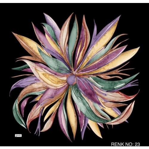 REYYAN SILK OYALIK WRITING (NEW QUALITY)-16318 - RENK-23