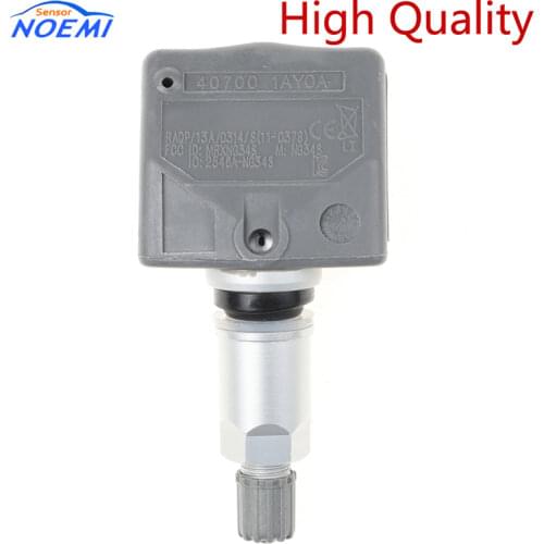 4pcs TPMS Tire Pressure Monitoring System For Nissan ForInfiniti 407001AY0A 407002138R 40700-1AY0A 433Mhz