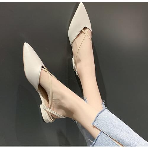 Retro Lazy Pedal British Single Shoes Female 2021 Spring and Autumn New Net Celebrity Ins Tide Flat Bottom All-match Fairy Shoes