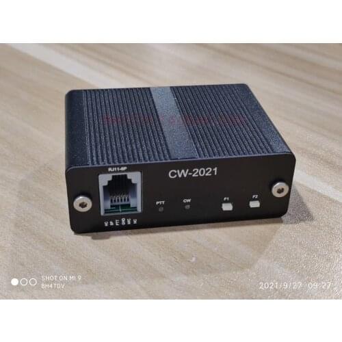 1pcs CW2017 Automatic Key Hand Button CW Interface Box for UV Handpiece Audio