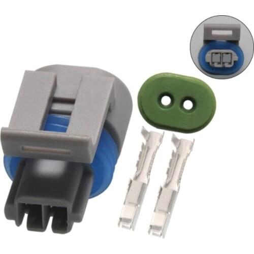 1000 sets 2 pin 12162197 Intake Air Temp Temperature Sensor plug waterproof electrical wire connector plug DJ7023Y-1.5-21