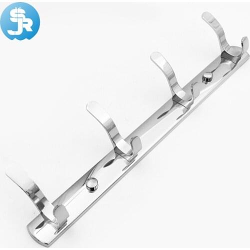 2018 new arrival good quality reputation bathroom wall coat hook firm stainless steel robe hook bathroom hanger free shipping