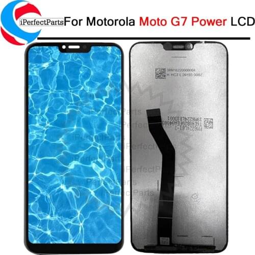 6.2'' For Motorola Moto G7 Power LCD Display Touch screen Panel Digitizer assembly For Moto G7 Power lcd replacement + tools