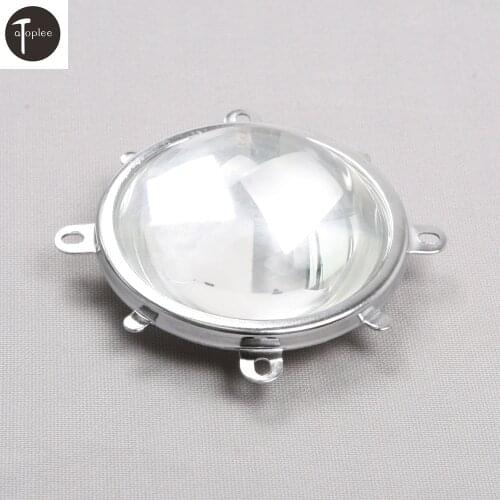 77mm Optical Glass Lens + 82mm Reflector Collimator + Fixed Bracket For 30-100W COB High Power LED Chip