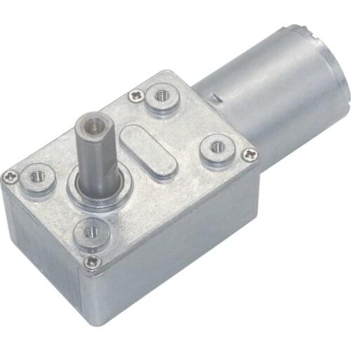 8MM Hollow shaft 12 Volt Motor 6 Volt 24 Volt Worm Gear Motor