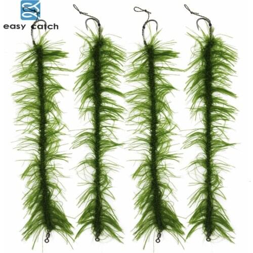 8 pcs/set Weed Carp Fishing Hair Rigs Braided Thread Barb Fishing Hook Boilies Carp Fishing Lure Accessories