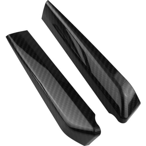 Carmilla Car Carbon Fiber Interior Front A Pillar Decoration Trim Windows Stickers for Toyota C-HR CHR C HR 2016 2017 2018 Parts