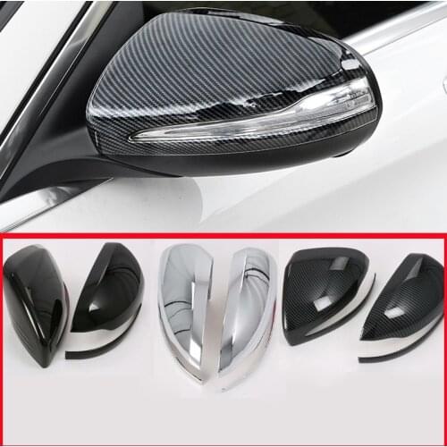 Car side door rearview mirror cover For Mercedes Benz GLB Class X247 GLA Class H247 2020-2021 Left hand drive
