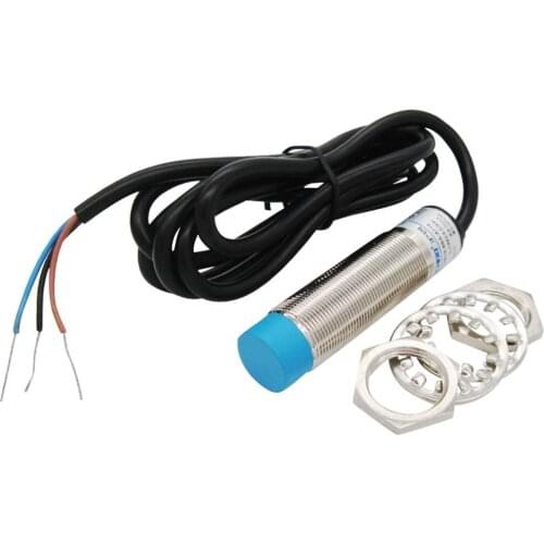 M18 8mm Sensing Work Voltage 5V DC NPN NO 3D Printer Cylinder inductive Proximity Sensor Switch Special for MCU LJ18A3-8-Z/BX-5V