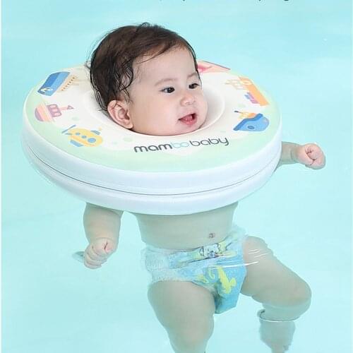 Non-inflatable Baby Floater Infant Neck Swimming Ring Float Newborn Swim Floats Pools Bathtub Water Fun Toys Infant Swim Trainer