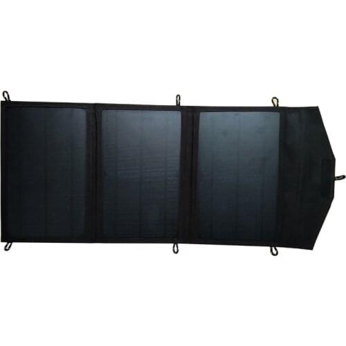 GGX ENERGY Portable 21 Watt USB 5V Solar Cell Phone Chargers+12V Solar Panel Battery Charging Kit+18V Solar Laptop Charger