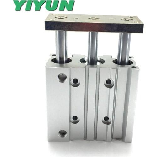 MGPL25-10/20/25/30/40/50/75/100 MGPL25-10A/20A/25A/30A/40A/50A/75A/100A/AZ/Z YIYUN Compact Cylinder Ball Bushing MGP MGPL Series