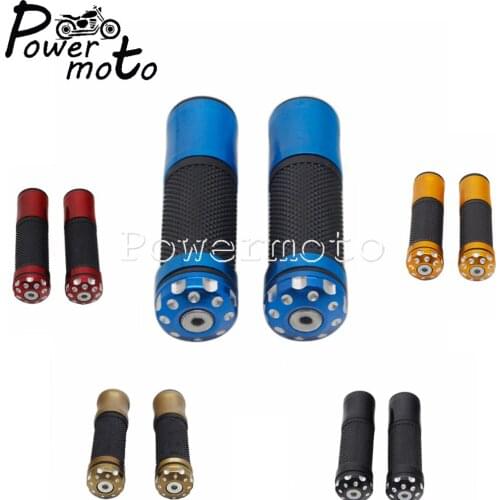 7/8 " Motorcycle Anti-slip Handle Grip Lock Bar For Kawasaki Honda Suzuki Yamaha Harley Rubber Handlebar Grips