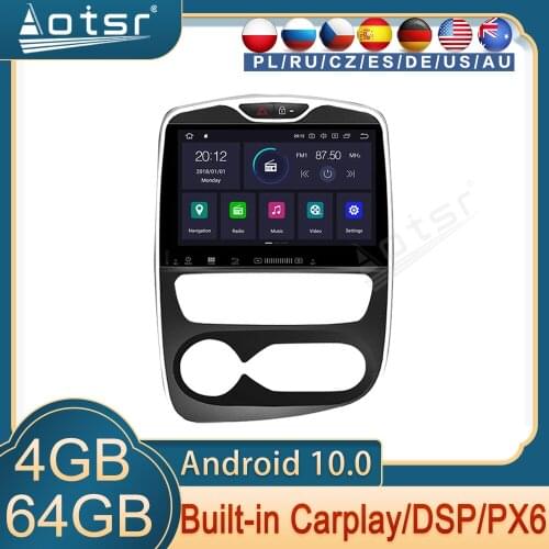 GPS Navigation Multimedia Player For Renault Clio Android Radio 2017 2018 Auto Stereo Head Unit Cassette Recorder Touch Screen