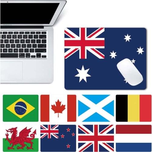 Mouse Pad Non-Slip Wear Resistant Computer Notebook Soft PU Leather Mice Mat Office Leather Gaming Mouse Mat for PC Laptop