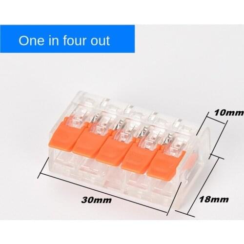 1Pcs Visual Connector Set Mini Usb Connector Kit Female and Male Electronic Connectors and Terminals Electrical Wire Connectors