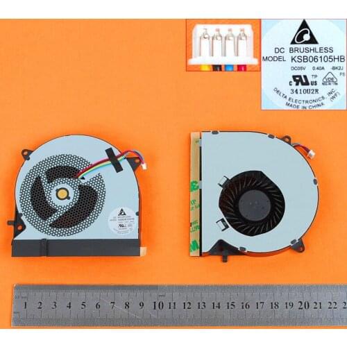 New Laptop Cooling Fan for ASUS G55 G55VW G75 G75VW G75VX G75V(For GPU fan,Original) PN:KSB06105HB-BK2L