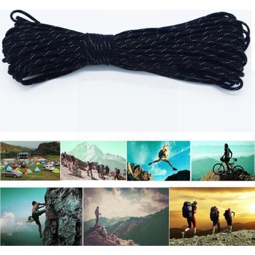 Parachute Cord Lanyard Tent Rope Mil Spec Type For Hiking Camping R0Z6