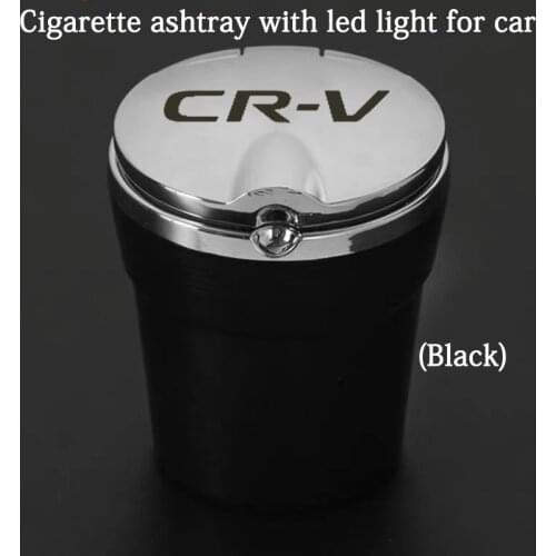 For Honda crv 2019 2008 2017 2020 accessories Car Ashtray LED Light Ashtray Office Ashtray Decoration Pattern customization