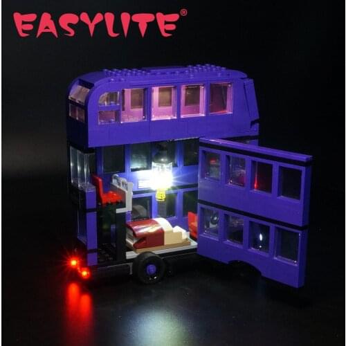 LED Light Set For 75957 Harry Series Bus Building Bricks Creator City Technic DIY Toys Blocks Bricks Only Lighting Kit