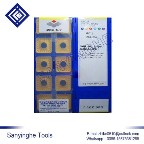 Free shipping high quality sanyinghe cnc blade lathe tool 10pcs/lots YBC251 SNMM150616-HDR cnc carbide turning inserts