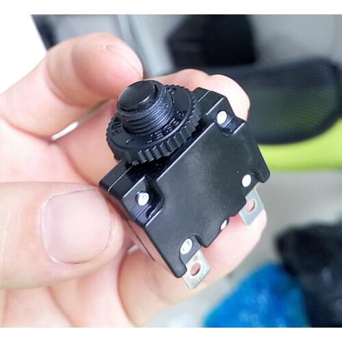 10pcs thermal switch circuit breaker overload protector 3A,4A,5A,6A ,7A, 7.5A ,8A,10A,15A,18A,20A,25A,30A overload switch