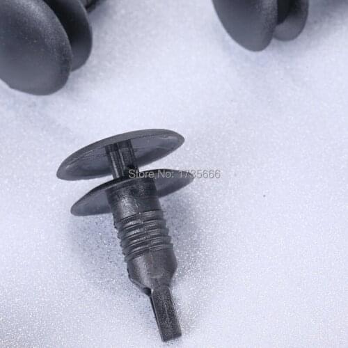 100x Interior Trim Clip Push-Type Retainer Nylon For Mazda For Ford Probe B101-68-252-00
