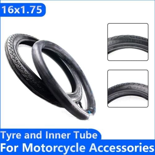 16 x 1.75 inner and outer tire fits many gas electric scooters and e-Bike 16*1.75 tyre 16 Inch Tires Bicycle Bike Tires
