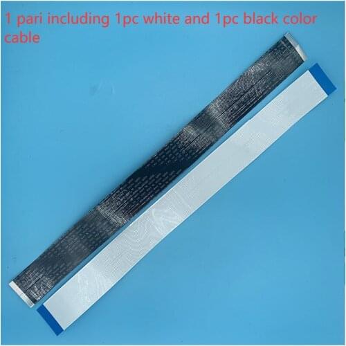 2sets eco solvent printer for Epson DX5 DX7 printhead cable for Lecai Locor 16W1/18S1 printer dx5 head ffc flat data cable