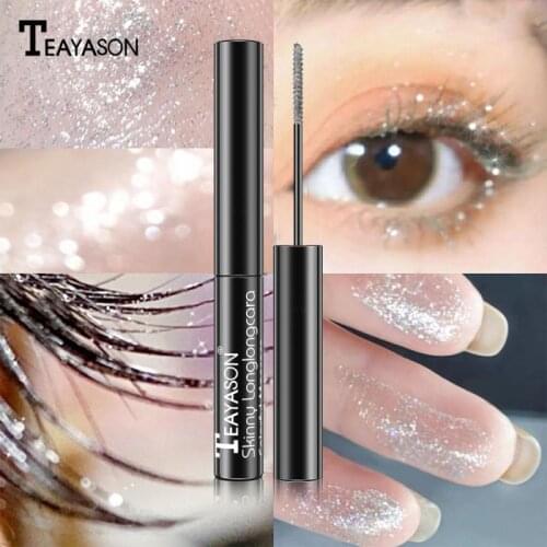 Diamond Mascara Waterproof Lengthens Thicken Curling Eye Lash Tools Make Your Eyes Shiny Eyes Cosmetics Tools TSLM