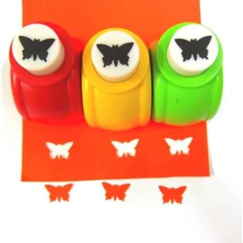 Free Ship Medium Butterfly Furador 15mm Diy Paper Cut Eva Foam Maker Puncher Scrapbooking Labor Saving For Kids Hole Punch