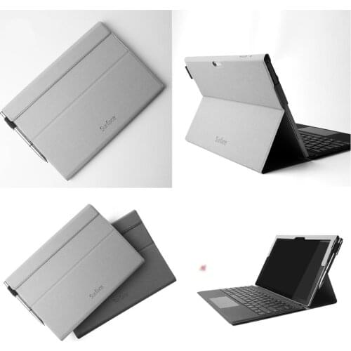 For Surface Pro 7/6/5/4 Dropproof PU Leather Laptop Case Tablet Case Suitable for Microsoft 12.3 inch Surface Pro 7/6/5/4