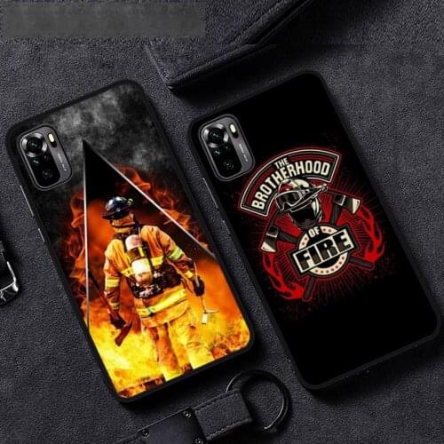 Firefighter Heroes Fireman Phone Case For Xiaomi redmi mi note 9 9a 8 8a 10 9 9s 8 8t 7 9t 10 pro max cover shell funda