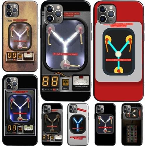 Back to the Future Flux Capacitor TPU Case For iPhone XR X XS Max SE 2020 6S 7 8 Plus 12 Pro mini 11 Pro Max Cover