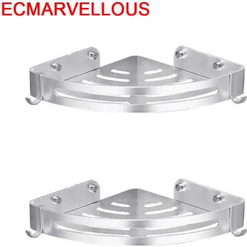 Holder Badkamer Accessoires Estante Badezimmer Floating Wall Accessories Banheiro Shelf Shelves Salle De Bain Bathroom Organizer