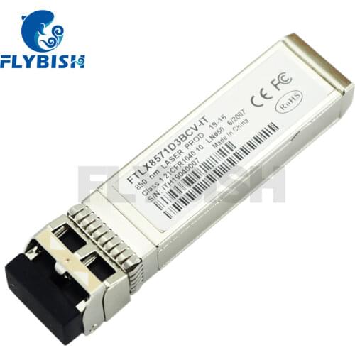 E10GSFPSR FTLX8571D3BCV-IT E65689-001 SFP+ Transceiver For X520-DA2/SR2 X710-DA4