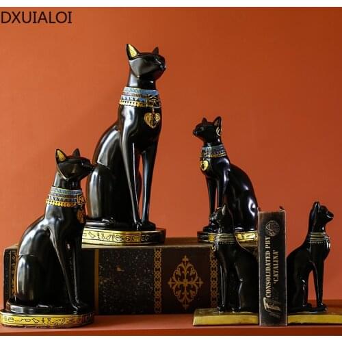 DXUIALOI European Creative Abstract Animal Decoration Resin Crafts Bookend Candle Holder Home Living Room Desktop Decoration