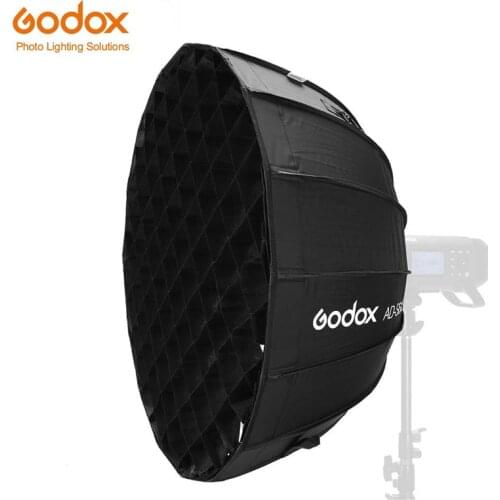 Godox AD-S65S 65cm Silver Deep Parabolic Softbox with Honeycomb Grid Godox Mount Softbox