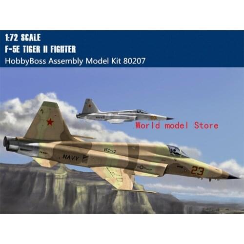 HobbyBoss 80207 1/72 F-5E Tiger II Fighter Plastic Assembly Aircraft Model