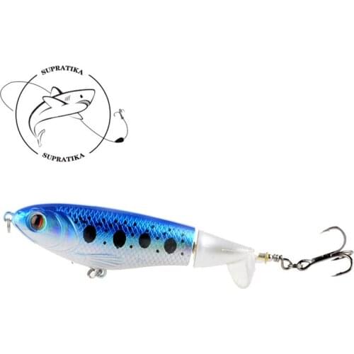 Artificial Propeller Tractor 17g/9cm High Quality Fishing Lure Hard Bait 3D Eyes Freshwater Professional Plastic Fishing Bait