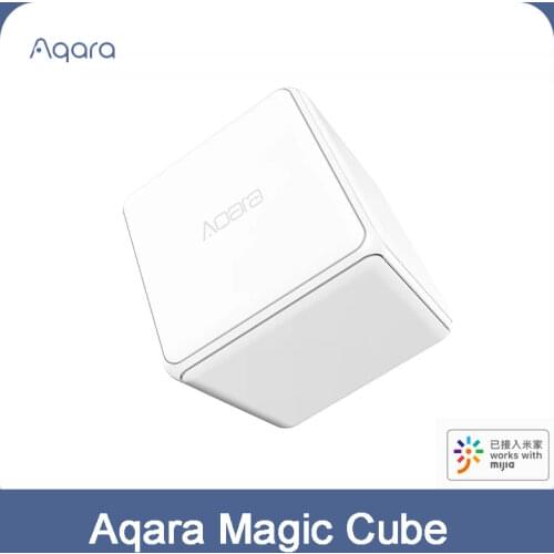 Aqara Magic Cube Controller Zigbee Version Controlled by Six Actions For Smart Home Device work with xiaomi mijia MI home app