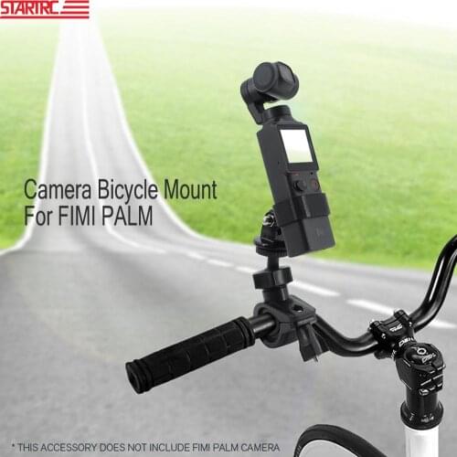 For FIMI PALM Camera Bicycle Mount Bike Motorcycle Bracket Holder For Osmo Action Cameras Stand Frame Clip For GoPro Hero