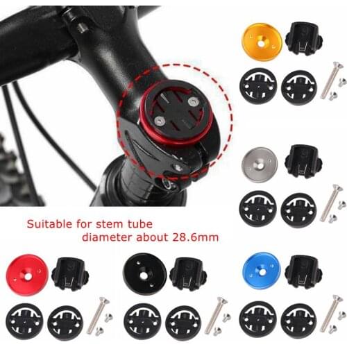 MTB Bike Computer Holder Stem Top Cover Cycling Stopwatch Mount Bracket Suitable for Garmin Bryton Cateye Bicycle Accessories