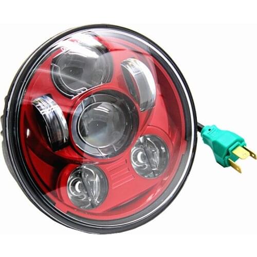 For Harley Accessori Moto Harley 5.75" Headlamp motorcycle 5 3/4" led headlight for 2015 Harley Low Rider Led Headlight