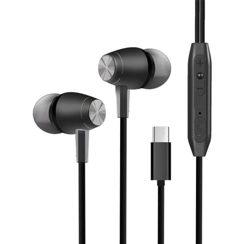 USB Type C With Mic and Volume Control Earphones